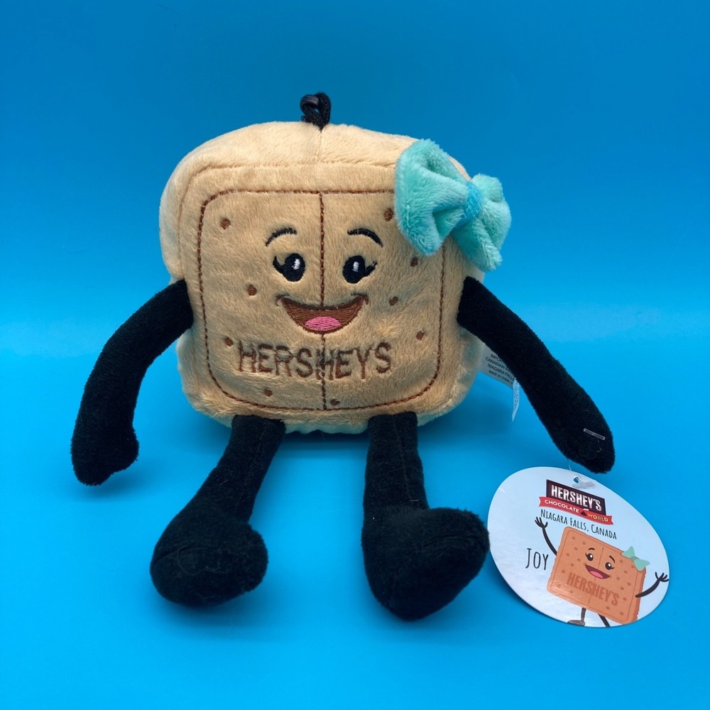 Hersheys Chocolate World Joy Graham Cracker Plush Bag Charm Niagara Falls